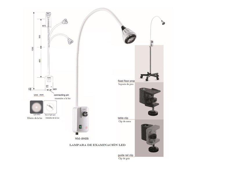 L&aacute;mpara LED para Examinaci&oacute;n